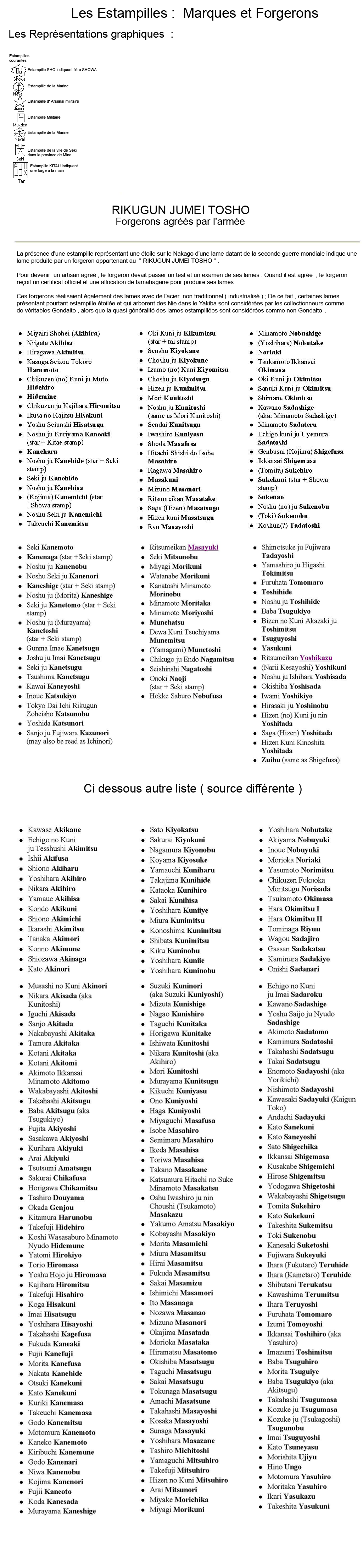 estampilles et rikugun